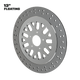 Super Street with Dimples 13" floating rotor in polished