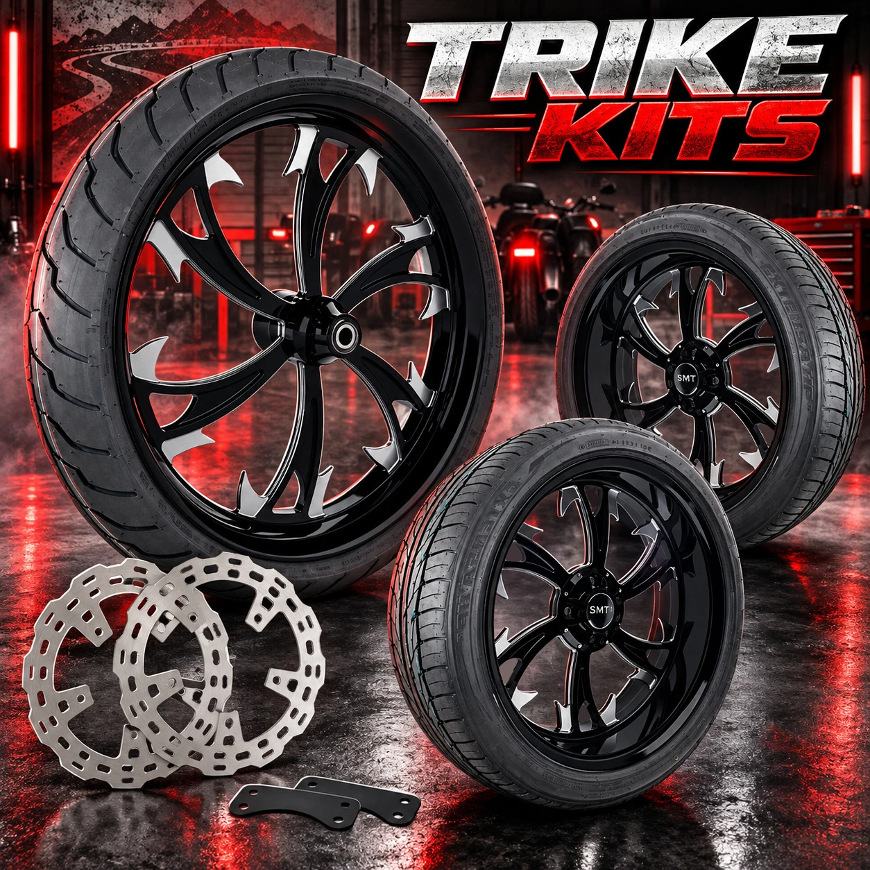 Shop our Harley Trike Kits