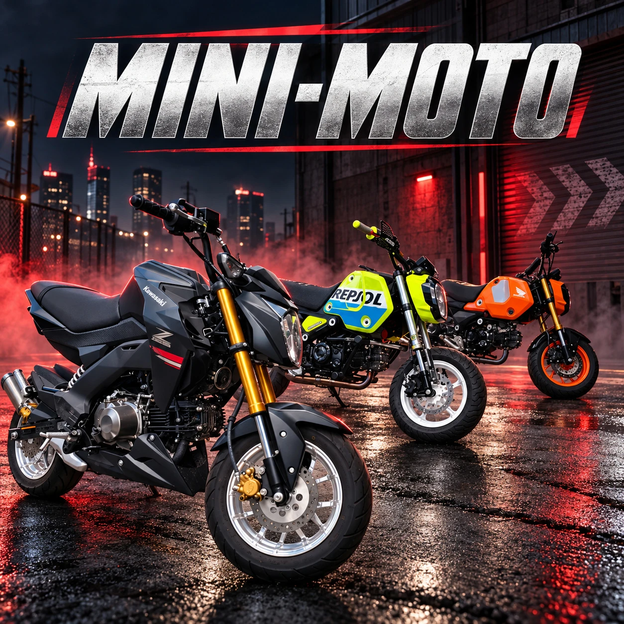 Shop our Mini Moto custom wheels