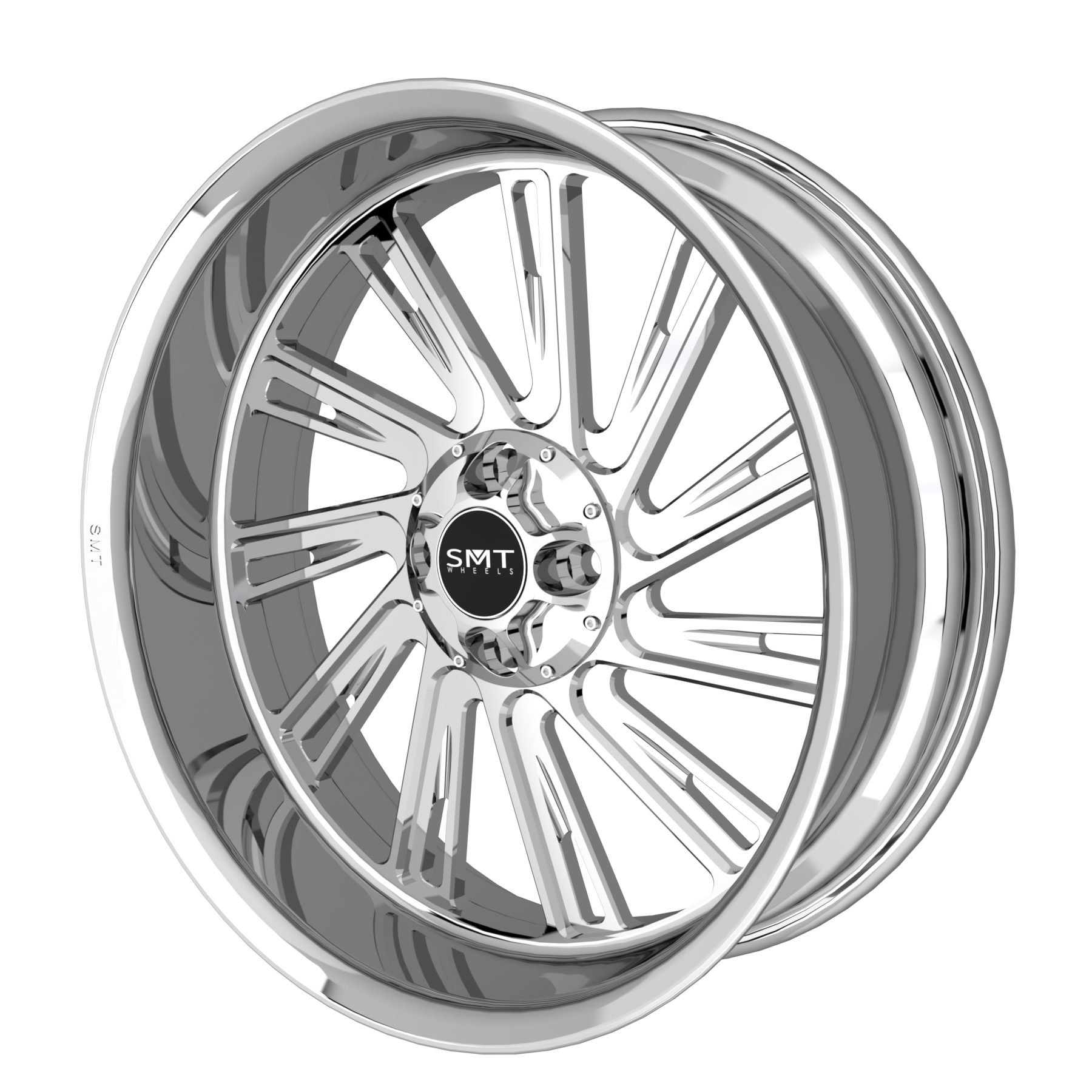 Switch Blade Harley Trike Chrome Wheels - SMT Wheels