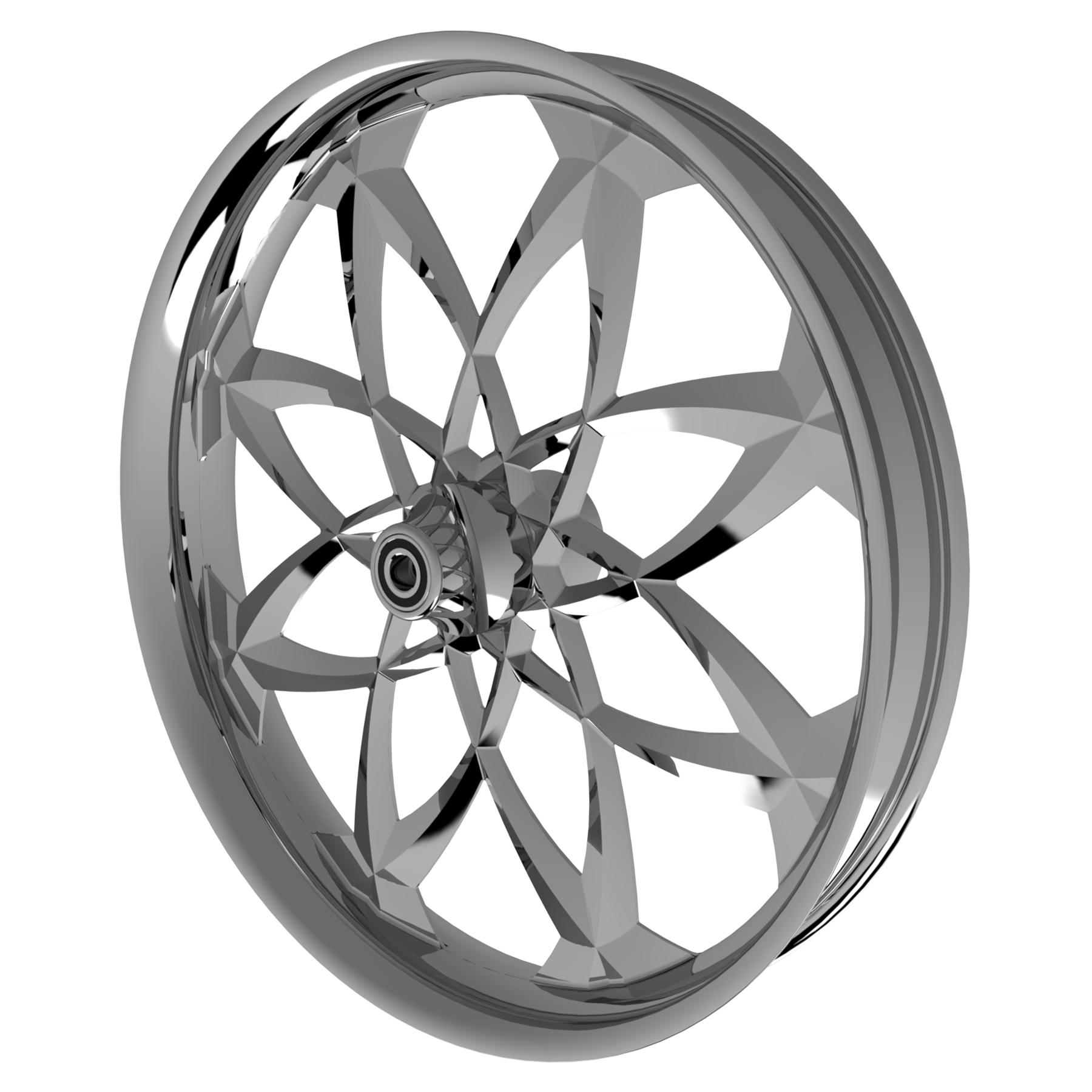 Aurora Harley Touring Chrome Wheels SMT Wheels