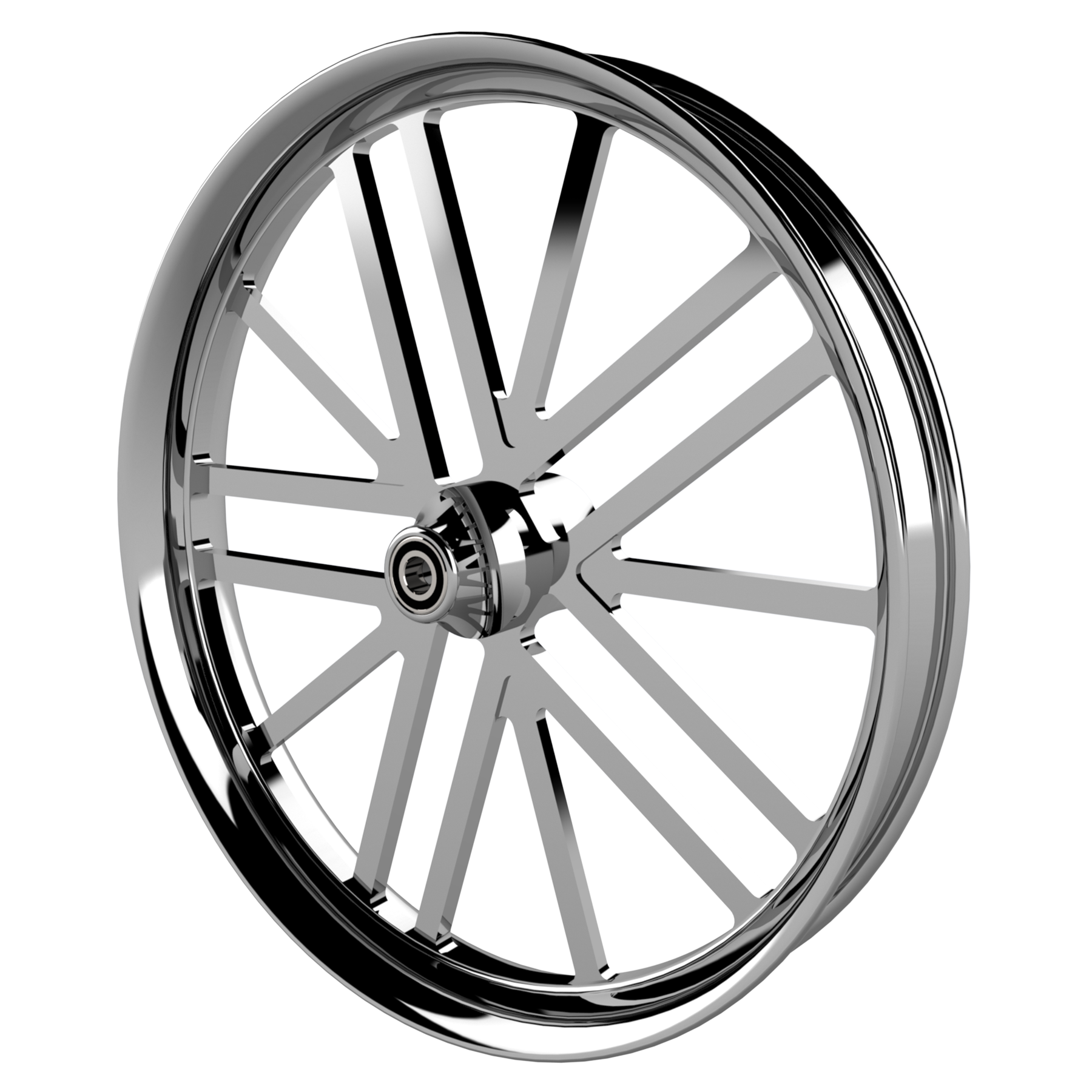 Money Maker Harley Pan America Chrome Wheels - SMT Wheels
