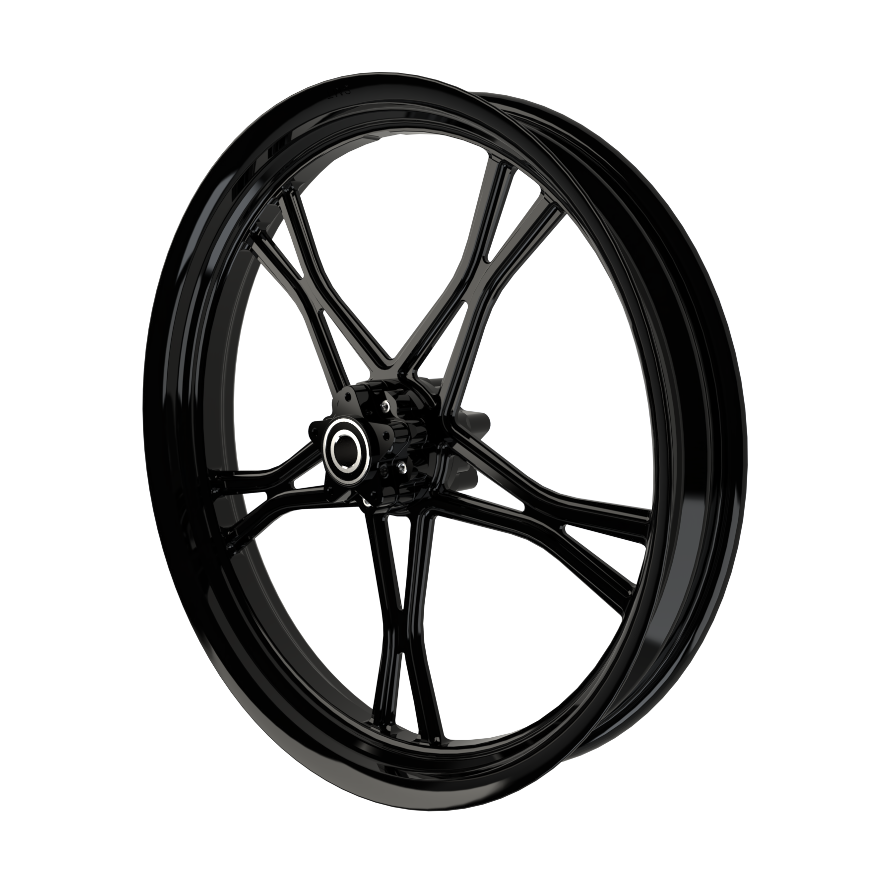 Retrospec Rims RetroSpec 10 Harley Softail | Dyna | Sportster Black Wheels - SMT Wheels