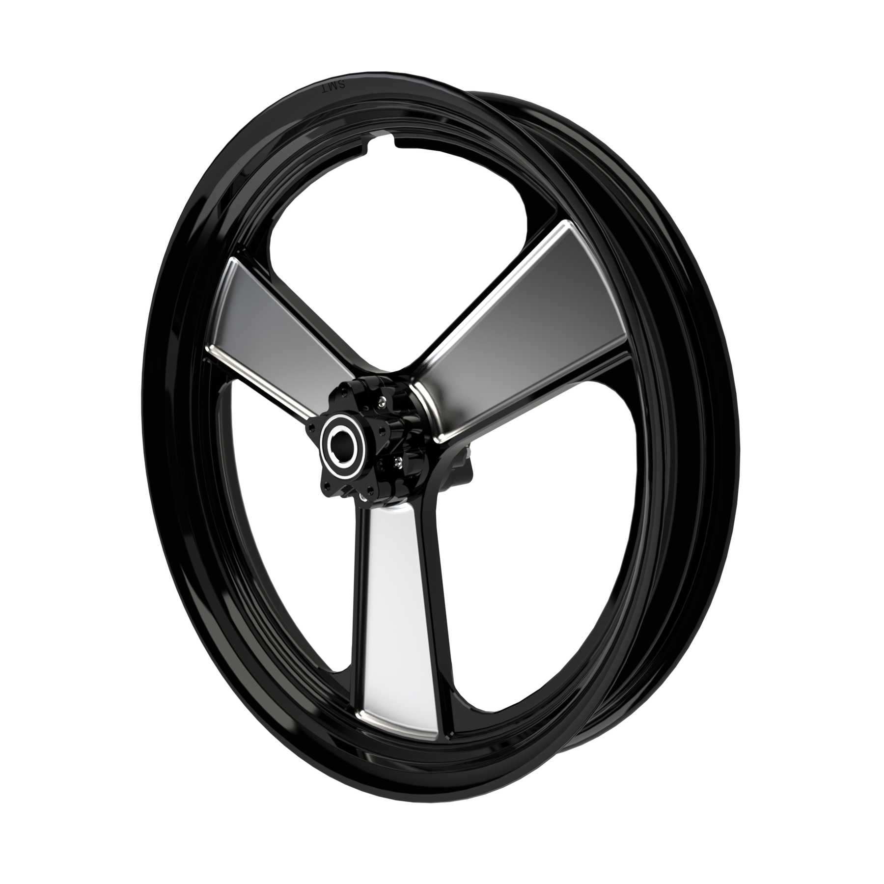 Retrospec Rims RetroSpec 08 Indian Black Double Cut Wheels - SMT Wheels