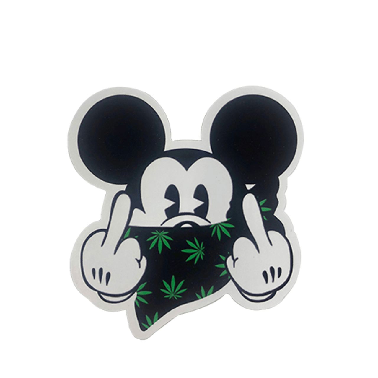 Mickey Mouse Weed Sticker