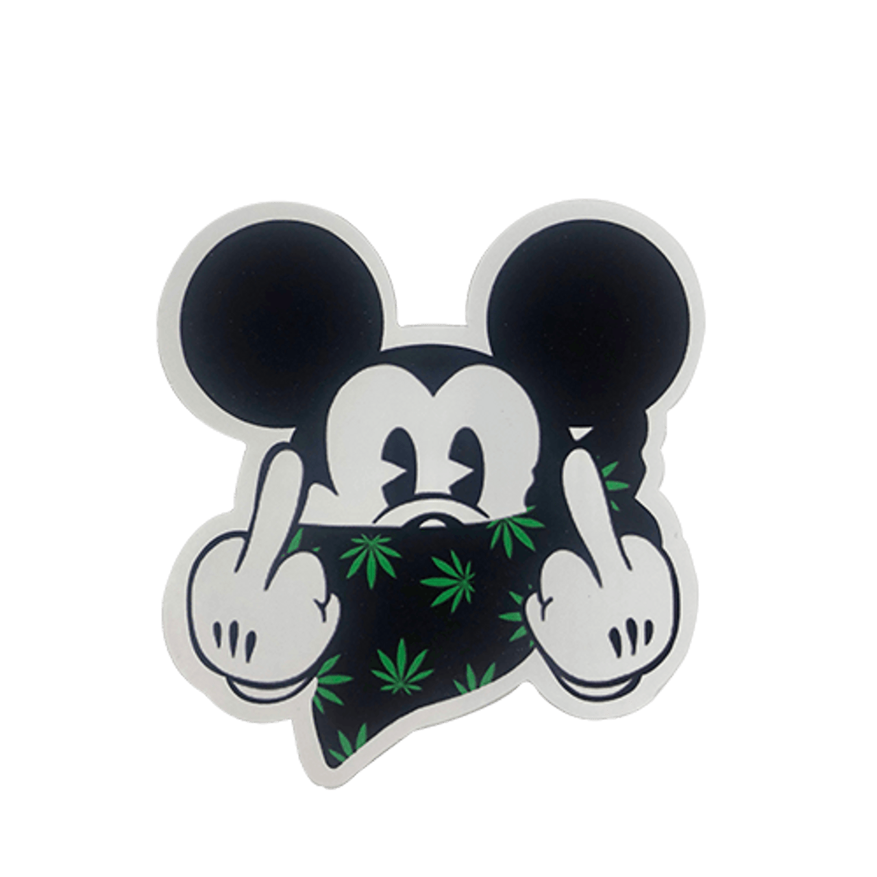Mickey Mouse Weed Sticker