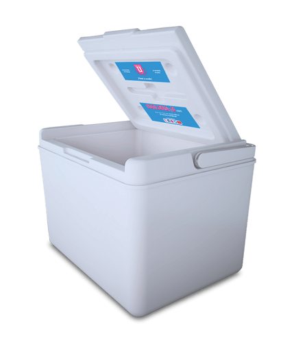 26.4qt Paintable Cooler by COOLERSbyU is sold individually and as apart of the COOLERSbyU Complete Cooler Painting Set. The cooler does not need to be sanded or primed so it can be painted easily by artists and crafters of all ages and skill levels.
