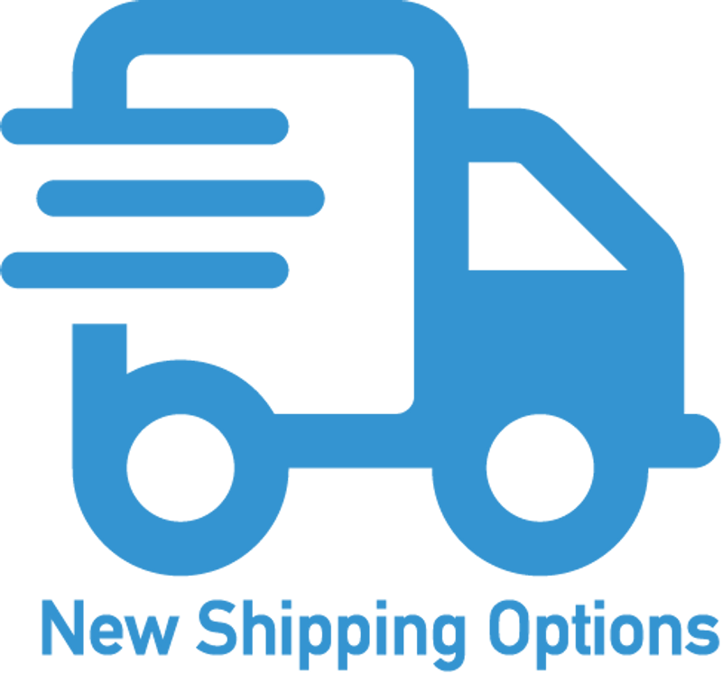 New Shipping Options Available!