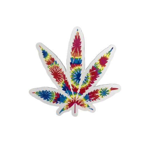 pot leaf sticker