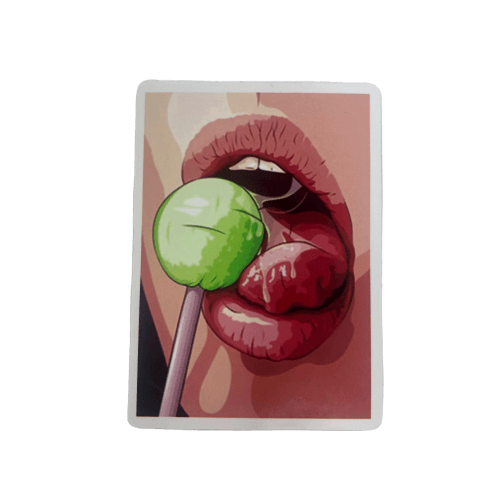 Lick It Sucker Candy Lollipop Waterslide Nail Art Stickers Decals