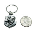 Pewter Key Ring with Shield