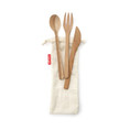 Wood Cutlery with Carry Bag