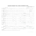 Down Where the Living Waters Flow - score