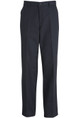 Utility pants Navy blue flat front