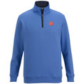 French Blue Unisex 1/4 Zip Pullover 