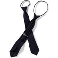 Navy Blue Zipper Tie