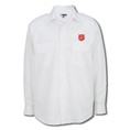 Men's Long Sleeve Navigator Uniform Shirt with Shield Embroidery