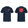 T-Shirt With Shield Front & Back