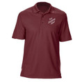 Men's Maroon Polo Shirt With The Salvation Army Embroidery