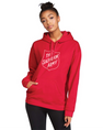 Hooded Sweatshirt red w/shield