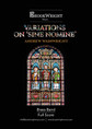 Variations on Sine Nomine