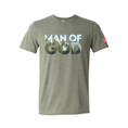 Heather Military Green Man of God T-shirt