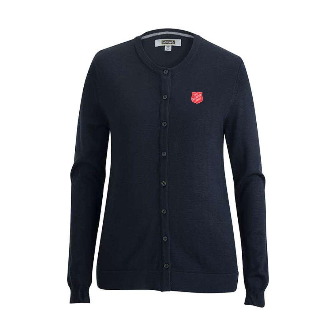 Crew Neck Cardigan