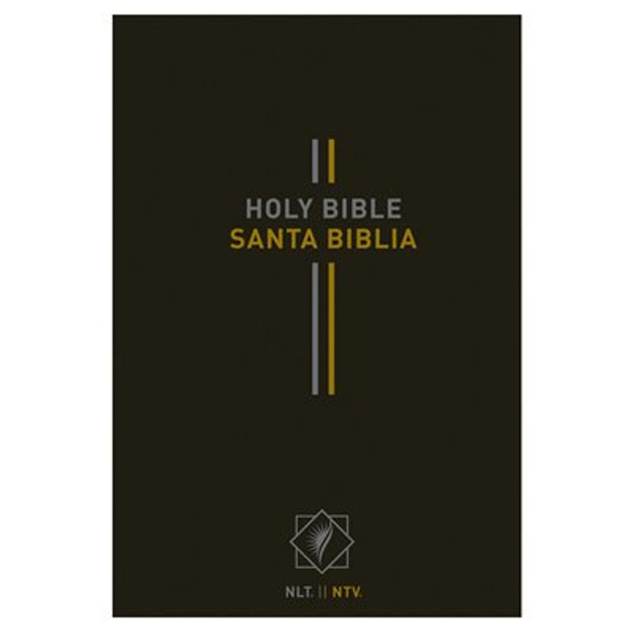Santa biblia english español 聖書 NLT Bilingual Bible / Biblia bilingüe NLT/NTV (Hardcover, Gray