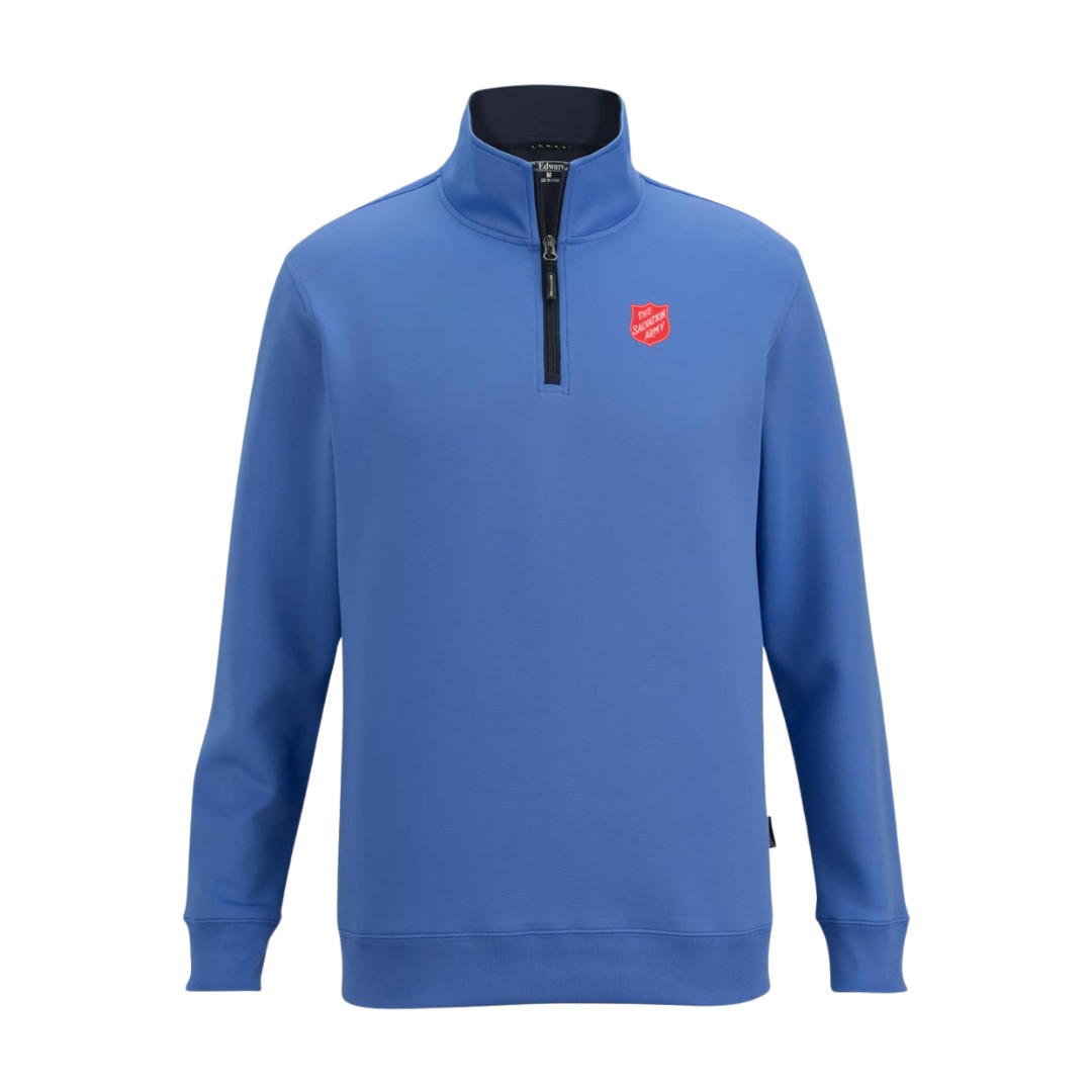 Unisex 1/4 Zip Pullover w/Shield - The Salvation Army Trade Central