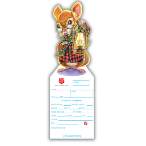 Christmas Critter Tree Tags