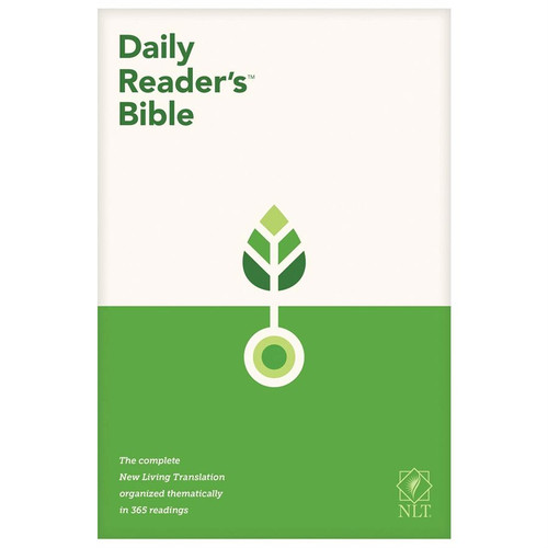 NLT Daily Reader's Bible - Hard Cover