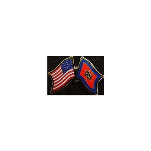 PIN FLAG SA/US LAPEL