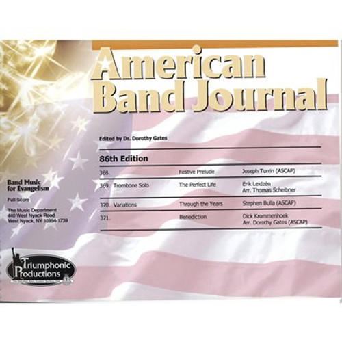 American Band Journal #86 (368-371) Spring 2021