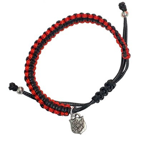 Handmade Caring Cord bracelet with Shield Handmade Caring Cord bracelet with Shield