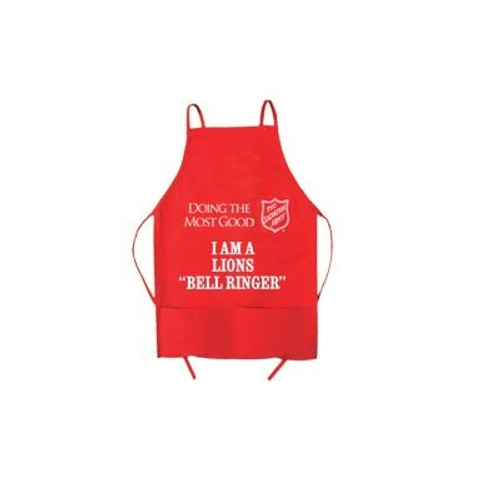 Apron with 'Dtmg' & Shield "I Am A Lions Bell Ringer"