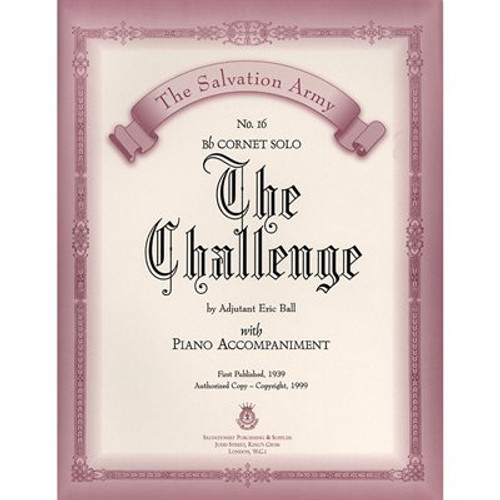 Classic Series #16 - The Challenge  - Solo For Bb Cornet