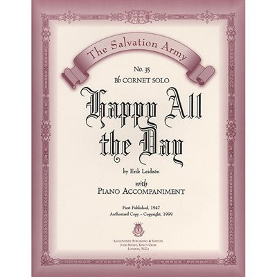 HAPPY ALL THE DAY - Classic Series Bb Cornet download - The