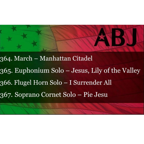 ABJ 85  (364-367) Christmas 2020