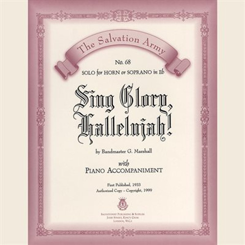 Classic Series #68 - Sing Glory, Hallelujah - Solo For Eb