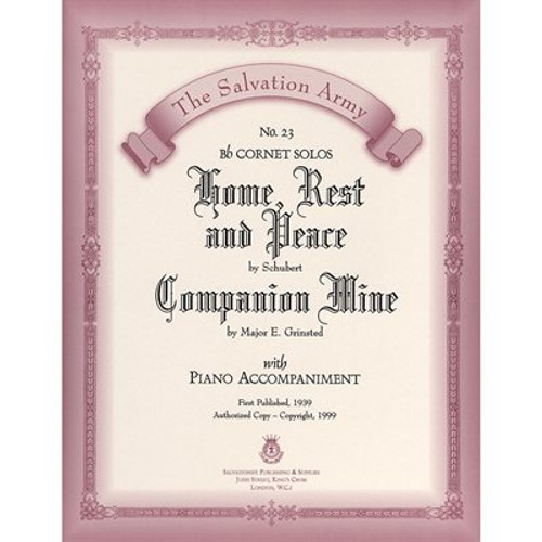 Classic Series #23 - Home, Rest And Peace/Companion Mine  - Solo For Bb Cornet