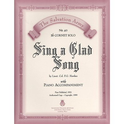 Classic Series #40 - Sing A Glad Song  - Solo For Bb Cornet