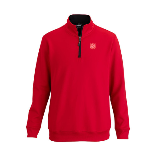 Unisex 1/4 Zip Pullover w/Shield - Trade Central