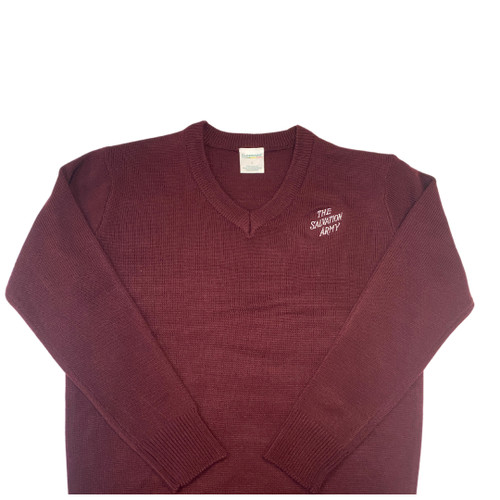 Burgundy Sweater pullover w/TSA - While supplies last