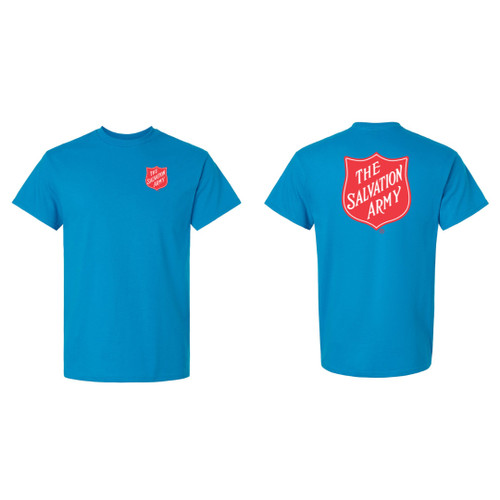 T-Shirt With Shield Front & Back