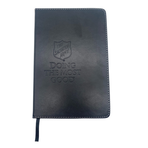 Journal with Embossed "Doing The Most Good" & Shield