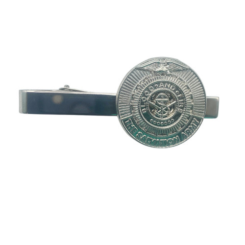 Tie Bar Silver Crest W/Eagle