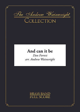 And can it be? (Printed)
