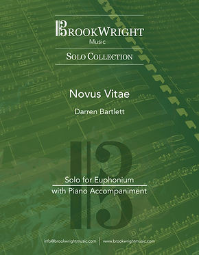Novus Vitae (Euphonium Solo with Piano) Darren Bartlett (Download)