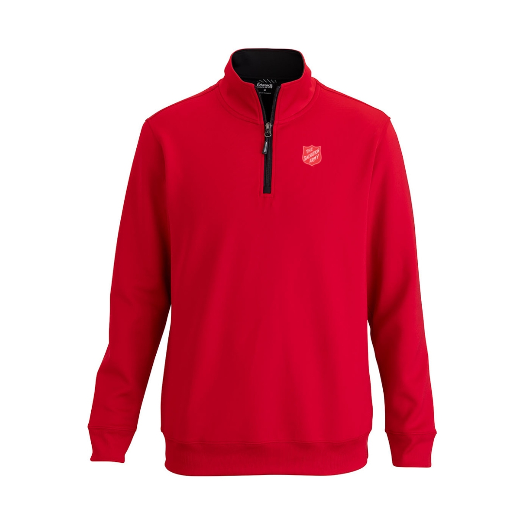 Unisex 1/4 Zip Pullover w/Shield - Trade Central