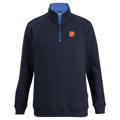 ジャケット navy Nylon sweatshirt MMF881_148O_F0008_S_OOO NEA122_TrueNavyHeather-F.jpg?v